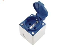 hộp ổ cắm 2 chân 16A cho máy phát điện