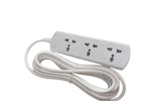 Ổ 3 Chống Cháy 1200W Liền Dây 2,5 Mét – An Toàn, Bền Bỉ, Dễ Sử Dụng 3 Ổ 3 Chống Cháy 1200W Liền Dây 4,5 Mét