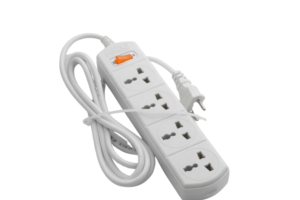 Ổ 4 Chống Cháy 1200W Liền Dây 4,5 Mét