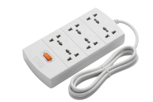 ổ 6 chống cháy 1200W liền dây 4 Mét Rưỡi