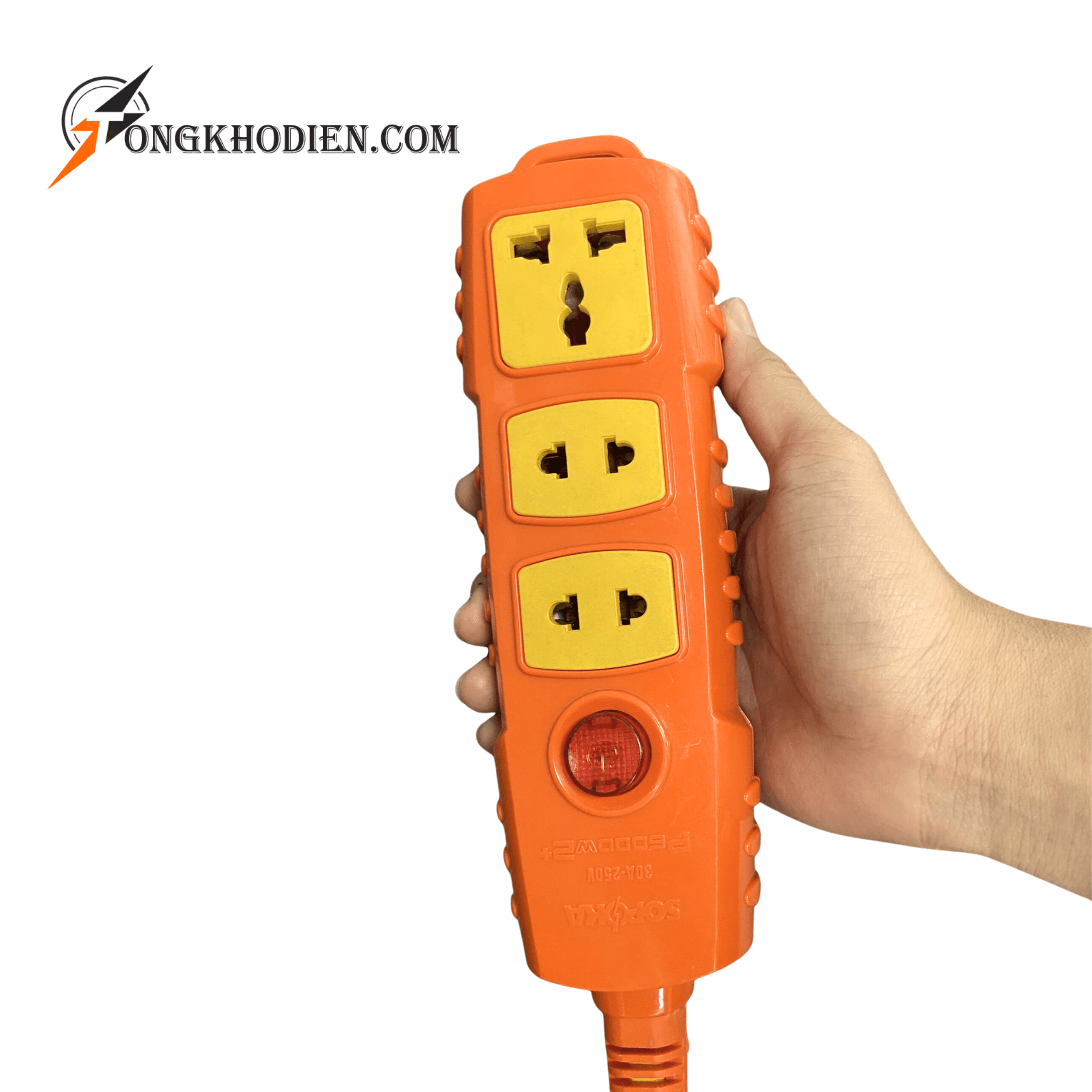 Ổ Cắm 4 Lỗ Chịu Tải 6000W 3 Ổ Cắm 4 Lỗ Chịu Tải 6000W