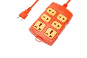 Ổ Cắm Dài Chịu Tải 6 Lỗ 6000W Dây Dài 3M