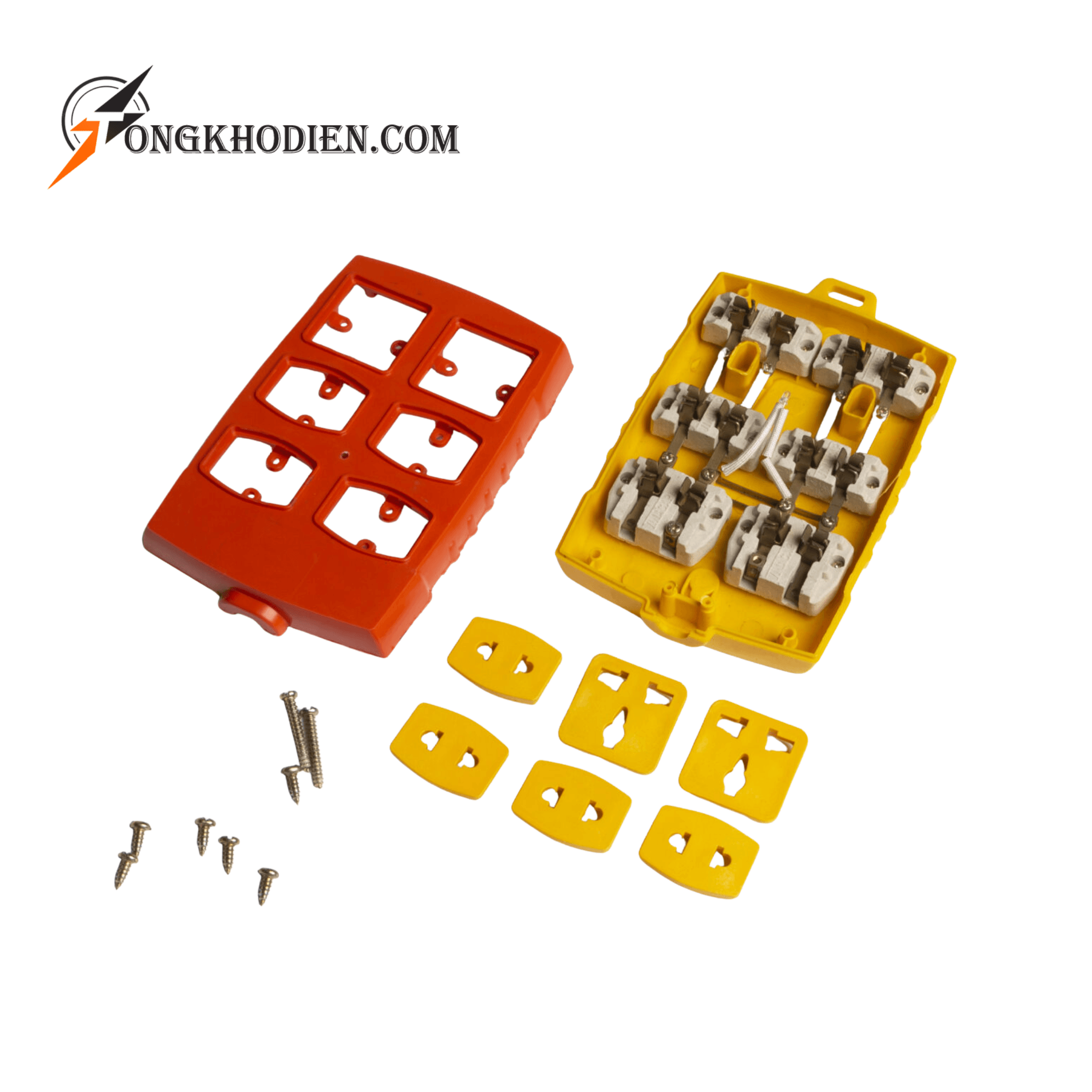 Ổ Cắm 6 Lỗ Chịu Tải 6000W 3 Ổ Cắm 6 Lỗ Chịu Tải 6000W