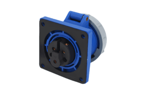 Ổ Cắm Công Nghiệp Gắn Âm 32A 1 Pha 3 Chấu IP67 Chống Nước Chính Hãng 3 Ổ Cắm Công Nghiệp Gắn Âm 32A 1 Pha 3 Chấu IP67