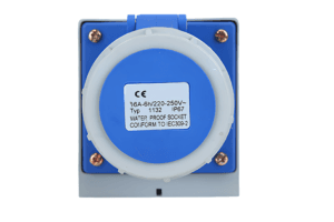 Ổ Cắm Công Nghiệp Gắn Âm 32A 1 Pha 3 Chấu IP67 Chống Nước Chính Hãng 4 Ổ Cắm Công Nghiệp Gắn Âm 32A 1 Pha 3 Chấu IP67