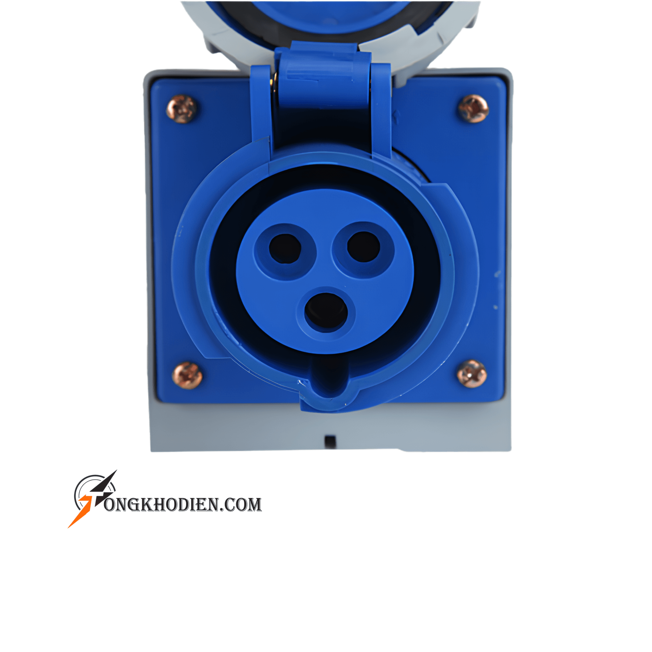 Ổ Cắm Công Nghiệp Gắn Nổi 1 Pha 16A:32A 3 Chấu IP67 4 Ổ Cắm Công Nghiệp Gắn Nổi 1 Pha 16A 3 Chấu IP67
