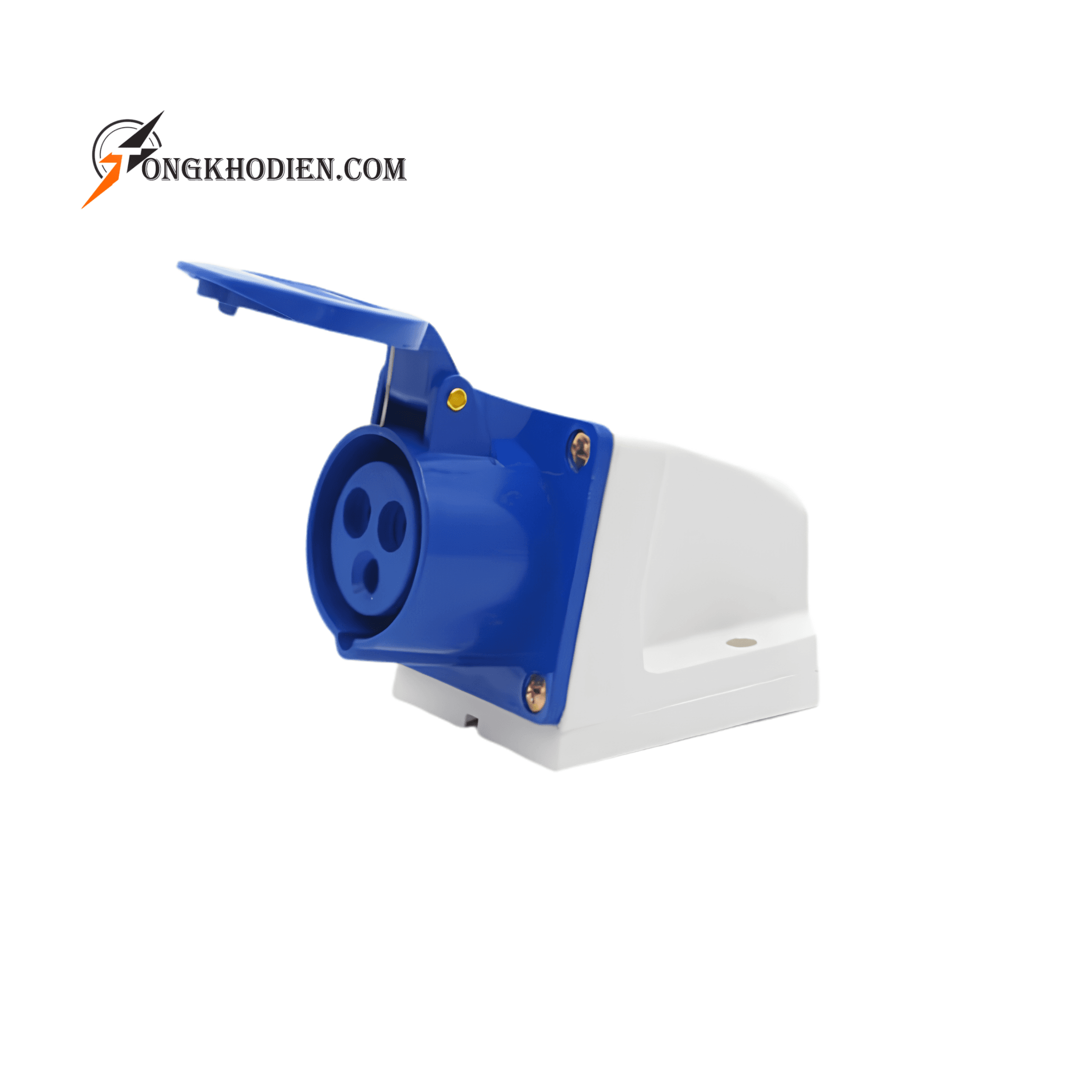 Ổ Cắm Công Nghiệp gắn tủ 32A 3 Chấu 220V Ổ Cắm Công Nghiệp gắn tủ 32A 3 Chấu 220V