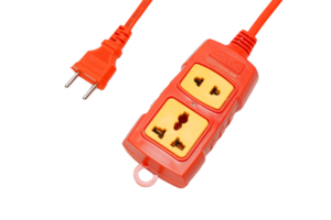 Ổ Cắm 2 Lỗ Chịu Tải 6000W An Toàn, Chống Cháy 3 Ổ Cắm Điện 2 Lỗ Chịu Tải 6000W