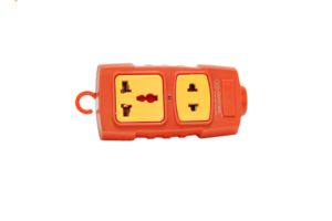 Ổ Cắm 2 Lỗ Chịu Tải 6000W An Toàn, Chống Cháy 4 Ổ Cắm Điện 2 Lỗ Chịu Tải 6000W