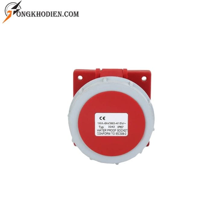 O-cam-gan-am-cong-ngiep-32A-4P-380V-IP67-1 Ổ cắm âm công nghiệp 32A 4P 380V IP67 chống bụi chống nước