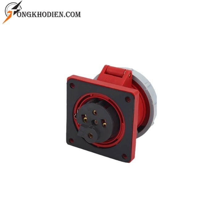 O-cam-gan-am-cong-ngiep-32A-4P-380V-IP67-3 Ổ cắm âm công nghiệp 32A 4P 380V IP67 chống bụi chống nước