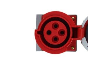 Ổ cắm công nghiệp gắn tủ 3 pha 16A 4 chấu IP67 TEE 3 Ổ cắm công nghiệp gắn tủ 3 pha 16A 4 chấu IP67 chống nước, chống bụi, kết nối điện 380V an toàn và ổn định cho tủ điện, nhà máy và hệ thống công nghiệp.