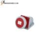 Ổ cắm cố định gắn tủ 16A CCE TV 1152 1 Ổ cắm công nghiệp gắn nổi 16A 5P 380V IP67 chống nước chống bụi