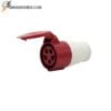 Ổ Cắm Công Nghiệp 32A 5 Chấu 380V IP44 TCE 1 Ổ cắm nổi công nghiệp 32A 5 chấu 380V IP44 TCE TV225 chuyên dùng cho hệ thống điện 3 pha, kết nối ổn định, chống bụi nước tốt, độ bền cao.