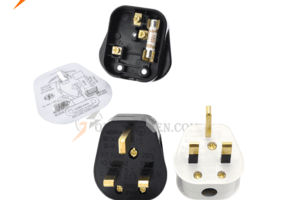 Phích Cắm 3 Chấu Có Cầu Chì