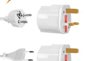 Phích Cắm Chuyển Đổi 2 Chân Sang 3 Chấu Tiện Dụng 4 Phích cắm chuyển đổi từ đầu cắm 2 chân sang dạng phích điện 3 chấu tiện dụng