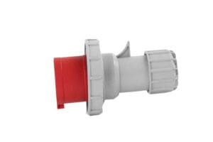 Phích Cắm Công Nghiệp 32A 4 Chấu 380V IP67 4 Phích cắm công nghiệp TCE 32A 4 chấu 380V chuẩn IP67 dùng cho hệ thống điện 3 pha công suất lớn.