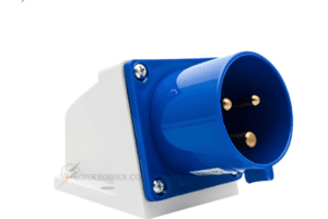 Phích Cắm Gắn Tủ 32A 3 Chấu IP44 Chính Hãng, Chịu Tải Cao 4 Phích cắm gắn tủ 32A 3 chấu IP 44