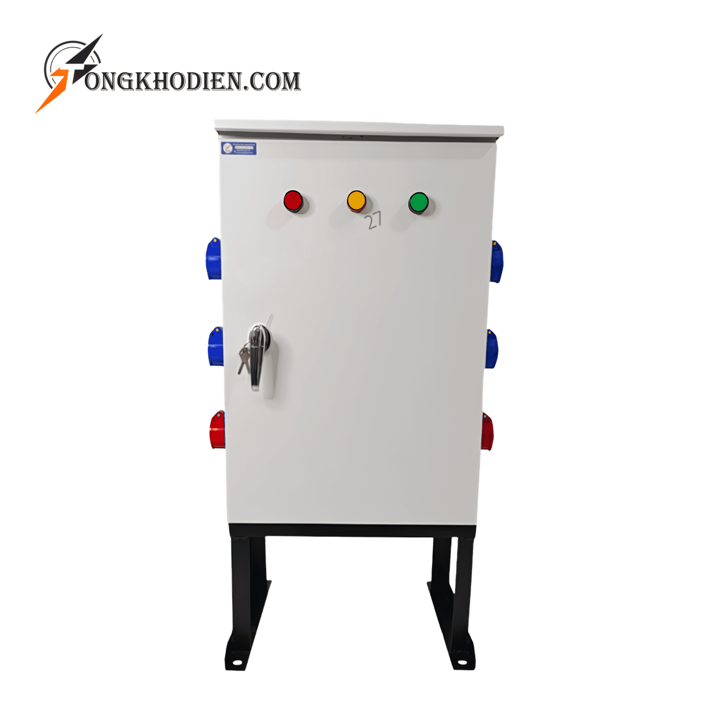 Tủ cấp nguồn ổ cắm công nghiệp ngoài trời 1 pha 3 pha 1 Tủ cấp nguồn ổ cắm công nghiệp ngoài trời