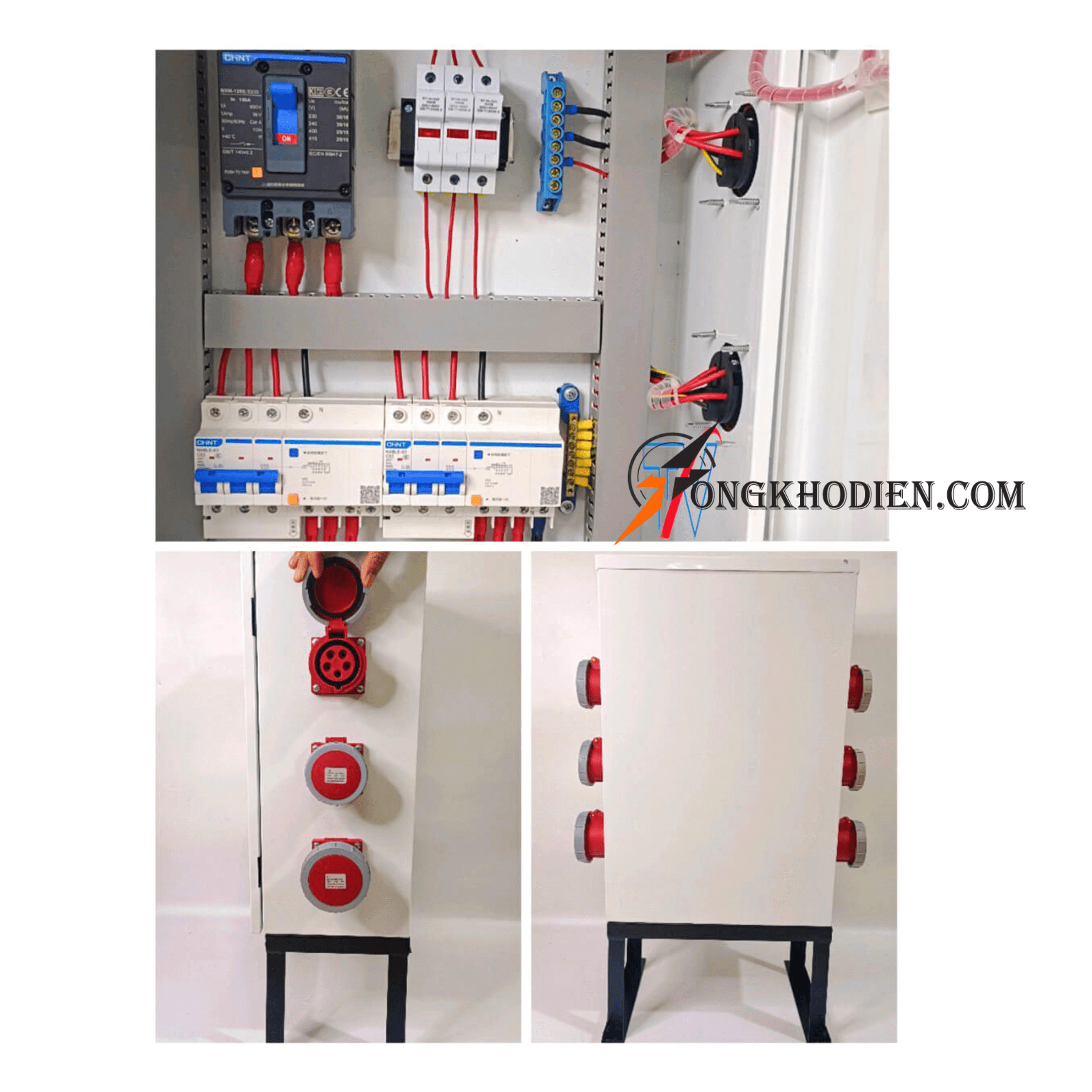 Tủ điện công nghiệp 3 pha IP 67 3 tủ điện công nghiệp 3 pha IP67