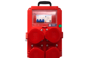 tủ điện thi công 3 pha 32A 4 chấu IP44