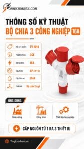 Bộ chia 3 công nghiệp 16A an toàn, tiện dụng 7 bo chia 2 cong nghiep 16a tong kho dien.jpg