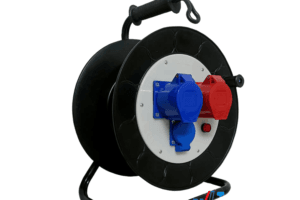 cuộn dây điện kéo dài rulo 3 ổ cắm 1 pha 3 pha