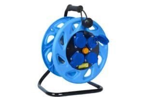 Cuộn rulo điện 4 ổ cắm 1 pha đa năng dùng cho công trình và nhà xưởng.