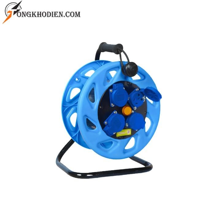 cuon-rulo-dien-da-nang-4 Cuộn rulo điện 4 ổ cắm 1 pha đa năng dùng cho công trình và nhà xưởng.