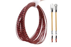 Dây mồi luồn ống điện 3 lõi xoắn 10m đàn hồi cao, đầu bánh xe dẫn hướng, dễ luồn qua nhiều góc cua.