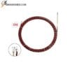 Dây mồi luồn ống điện 5 mét 3 lõi xoắn đầu bánh xe chuyên dùng kéo dây điện âm tường và ống ruột gà.