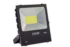 Đèn pha LED 200W chống nước IP66, ánh sáng mạnh, tiết kiệm điện và phù hợp nhiều không gian ngoài trời.
