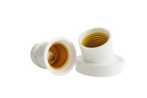 Đuôi Đèn Vát Tường Trắng An Toàn Dân Dụng 3 Đuôi đèn vát tường trắng dùng cho hệ thống chiếu sáng dân dụng và lắp đặt gọn gàng.