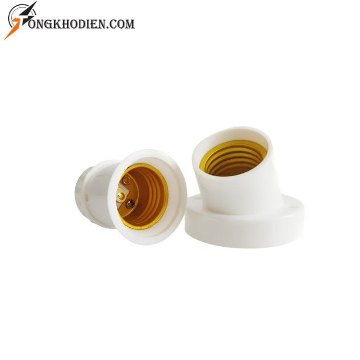 duoi-den-vat-tuong-trang-5 Đuôi đèn vát tường trắng dùng cho hệ thống chiếu sáng dân dụng và lắp đặt gọn gàng.