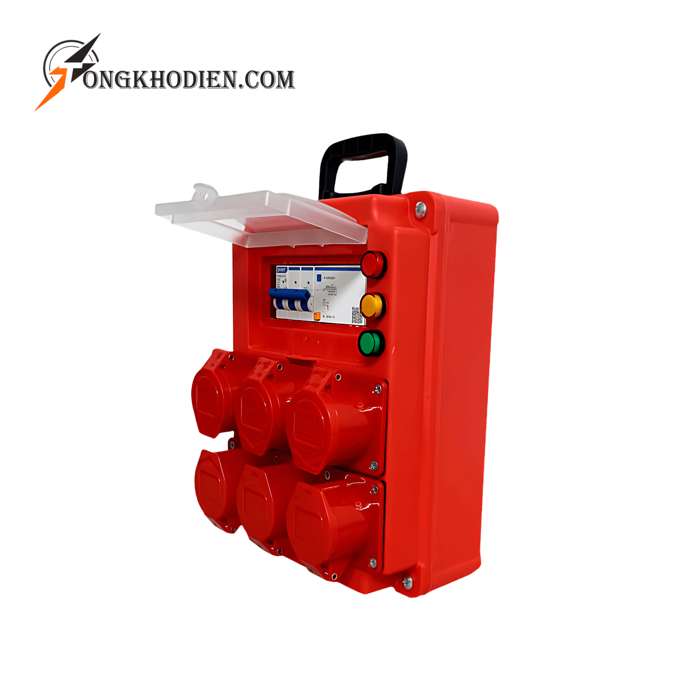 hộp nguồn điện công nghiệp 3 pha 16A 4 chấu 1 hộp nguồn điện công nghiệp 3 pha 16A 4 chấu