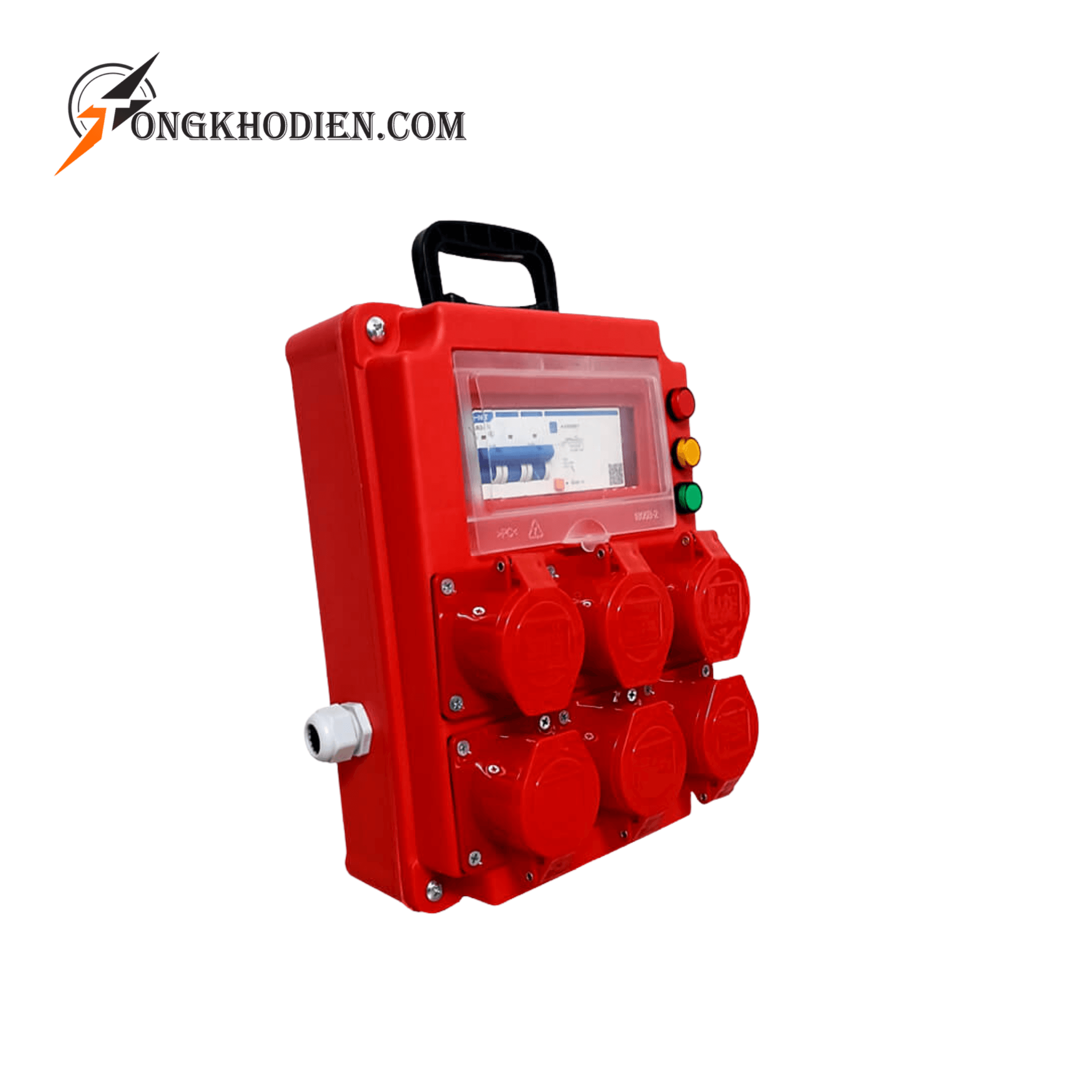 hộp nguồn điện công nghiệp 3 pha 16A 4 chấu 2 hộp nguồn điện công nghiệp 3 pha 16A 4 chấu