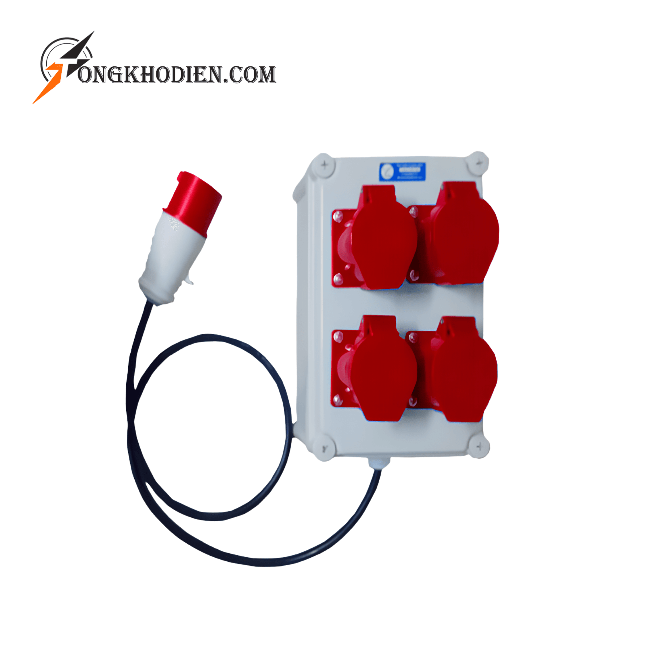 hộp nguồn điện công nghiệp 3 pha 32A 4 chấu hộp nguồn điện công nghiệp 3 pha 32A 4 chấu