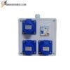 Hộp nguồn nhựa 1 pha tiện dụng giá rẻ TV-316A-1P-NA tích hợp aptomat chống giật và ổ cắm công nghiệp IP44.