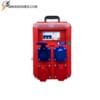 Hộp nguồn thi công 1 pha 3 pha chống giật 1 Hộp nguồn thi công 1 pha 3 pha TV 3P14A tích hợp RCBO chống giật và ổ cắm IP44 an toàn