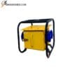 Hộp nguồn thi công xách tay 1 pha TV 1P134T tích hợp RCBO chống giật và ổ cắm công nghiệp IP44 an toàn.