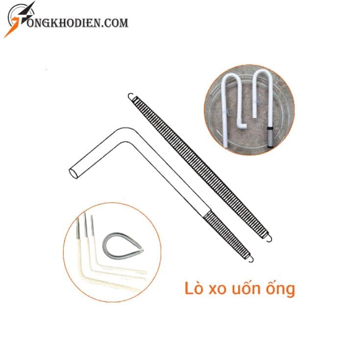 lo-xo-uon-ong-phi-20-3 Lò xo uốn ống phi 20 thép không gỉ chuyên dùng uốn ống điện và ống nhựa không bị móp méo.
