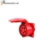 Ổ cắm công nghiệp gắn âm dạng thẳng 16A 5 chấu 380V chống nước, chuyên dùng cho hệ thống điện 3 pha an toàn và ổn định.