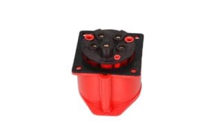 Ổ cắm công nghiệp âm dạng thẳng 32A 5 chấu 380V CCE 4 Ổ cắm công nghiệp gắn âm dạng thẳng 32A 5 chấu 380V chống nước, chuyên dùng cho hệ thống điện 3 pha an toàn và ổn định.