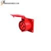 Ổ cắm công nghiệp âm dạng thẳng 32A 4 chấu 380V TCE 1 Ổ cắm công nghiệp gắn âm dạng thẳng 32A 4 chấu 380V chống nước, chuyên dùng cho hệ thống điện 3 pha an toàn và ổn định.