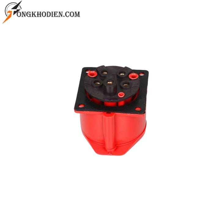 o-cam-cong-nghiep-am-tuong-mau-do.jpg Ổ cắm công nghiệp gắn âm dạng thẳng 32A 4 chấu 380V chống nước, chuyên dùng cho hệ thống điện 3 pha an toàn và ổn định.