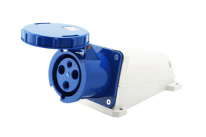 Ổ Cắm Công Nghiệp Cố Định 63A 3 Chấu IP67