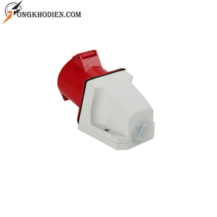 o-cam-gan-tuong-3pha-32A-380V-2 Ổ cắm công nghiệp gắn tủ 32A 5 chấu 380V chống bụi, chống nước IP44, kết nối điện 3 pha an toàn và ổn định cho tủ điện, nhà máy và hệ thống công nghiệp.