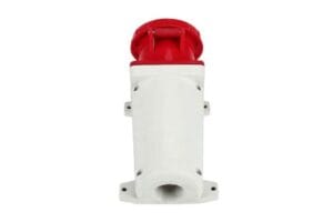 Ổ cắm công nghiệp gắn tường 3 pha 63A 380V IP67 chính hãng TCE chống nước tuyệt đối