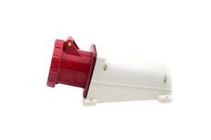 Ổ cắm công nghiệp gắn tường 3 pha 63A 380V IP67 chính hãng TCE chống nước tuyệt đối