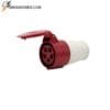 Ổ cắm nối 16A 5 chấu 380V TCE TV215 chuẩn IP44 dùng cho hệ thống điện 3 pha, kết nối an toàn, vận hành ổn định và độ bền cao.